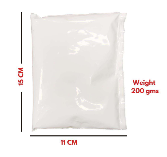 Gel Ice Pack 200gm – Reusable, Leak-Proof, Flexible Cold Pack for Medical, Food Shipping, Lunch, Sports Injury, Non-Toxic HDPE Gel, FDA Certified, Bulk Packaging, Eco-Friendly, Fast Freezing, UA